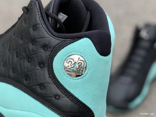 Jordan 13 Retro 414571-030 Black Air Island Green 0715